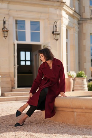 Paloma Wrap Coat from GAÂLA