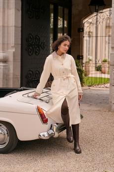 Charles Cotton Trench Coat via GAÂLA