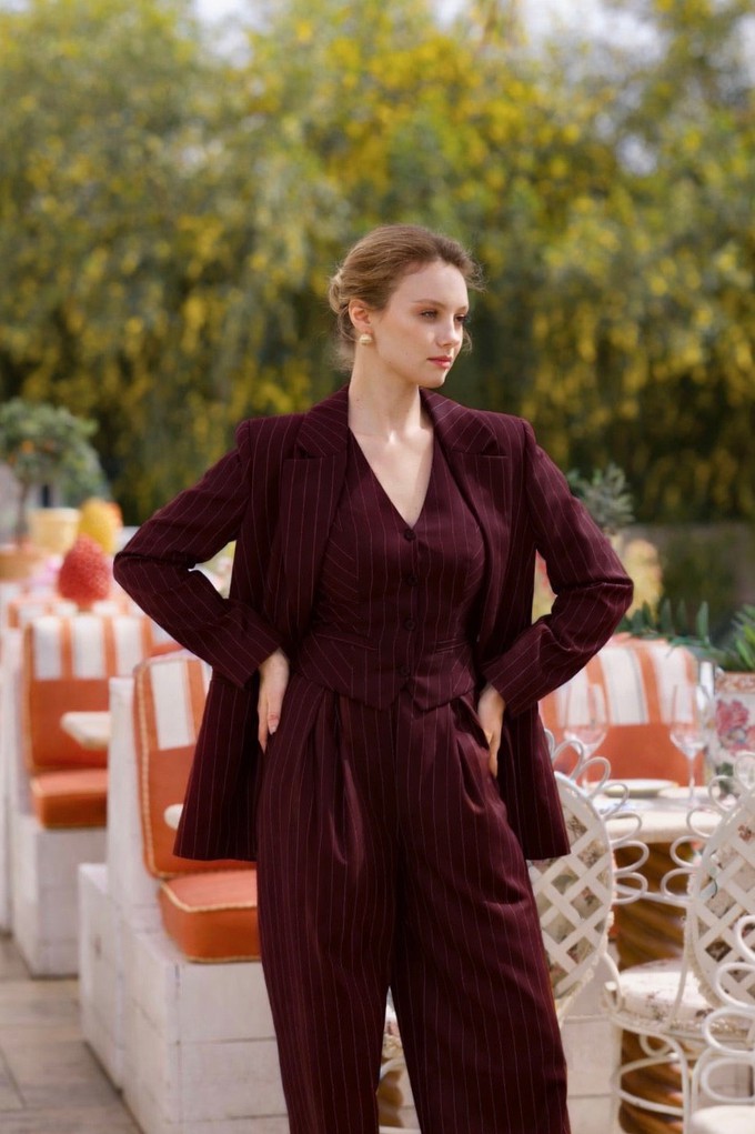 Adelia Striped Jacket from GAÂLA