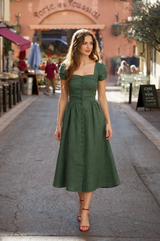 Estelle Button Down Dress from GAÂLA