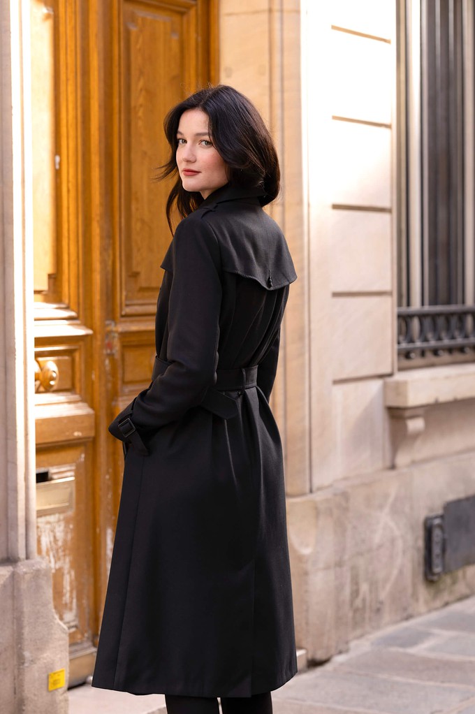 Kelianne Wool Trench Coat from GAÂLA