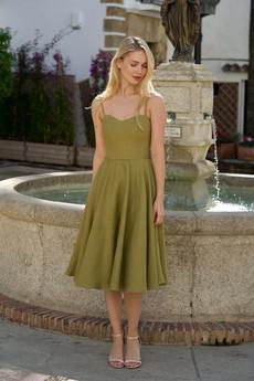 Bardot Linen Dress via GAÂLA