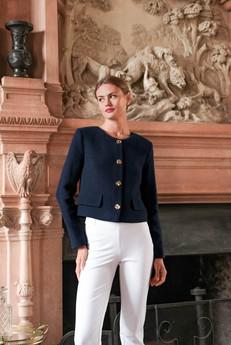 Leontine Tweed Jacket via GAÂLA