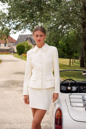 Blanche Wool Jacket from GAÂLA