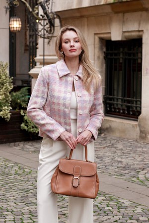 Melanie Wool Short Coat from GAÂLA