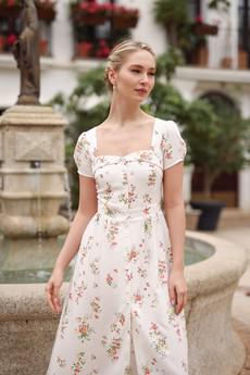Estelle Button Down Dress via GAÂLA
