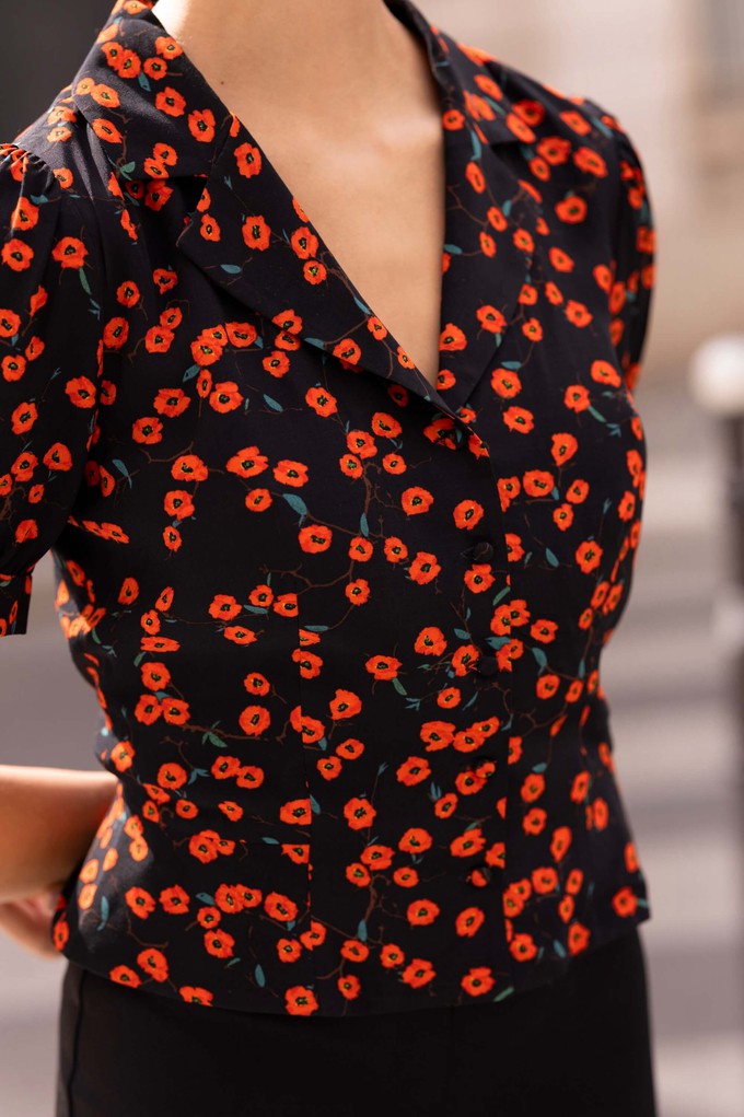 Talia Peplum Blouse from GAÂLA