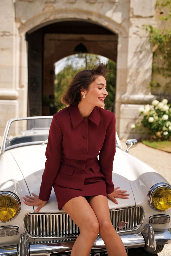 Blanche Wool Jacket from GAÂLA