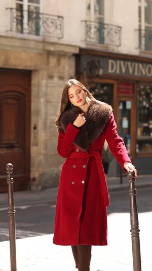 Angelina Faux Fur Coat from GAÂLA