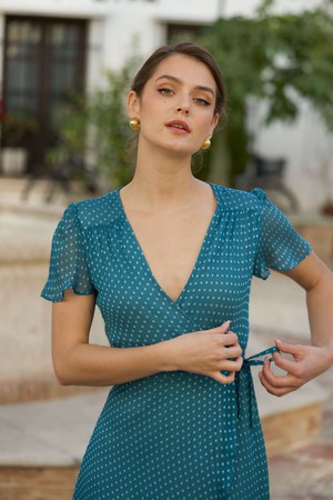 Aurore Wrap Dress from GAÂLA