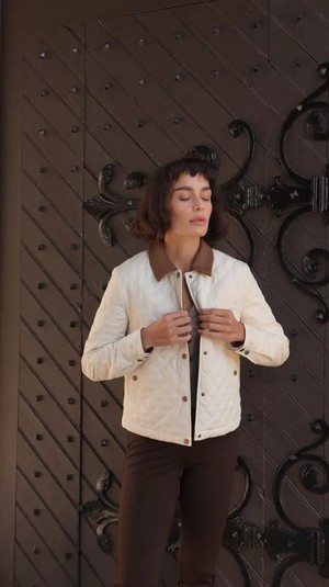 Megane Quilted Jacket from GAÂLA