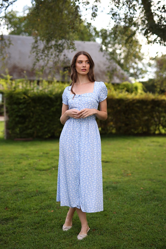 Estelle Cap Sleeve Midi Dress from GAÂLA