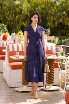 Hortense Polka Dot Dress via GAÂLA