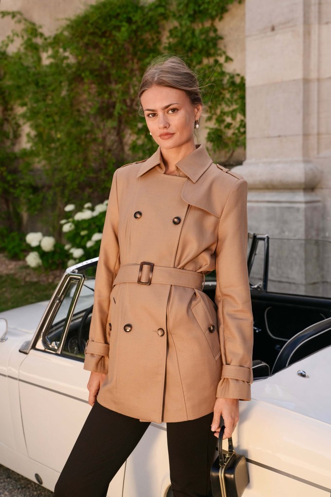 Leanne Short Trench Coat from GAÂLA