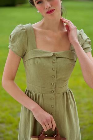 Estelle Linen Dress from GAÂLA