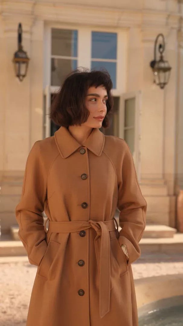 Darcy Wool Coat from GAÂLA