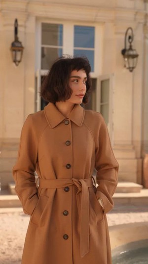 Darcy Wool Coat from GAÂLA