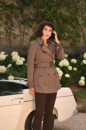 Leanne Short Trench Coat from GAÂLA