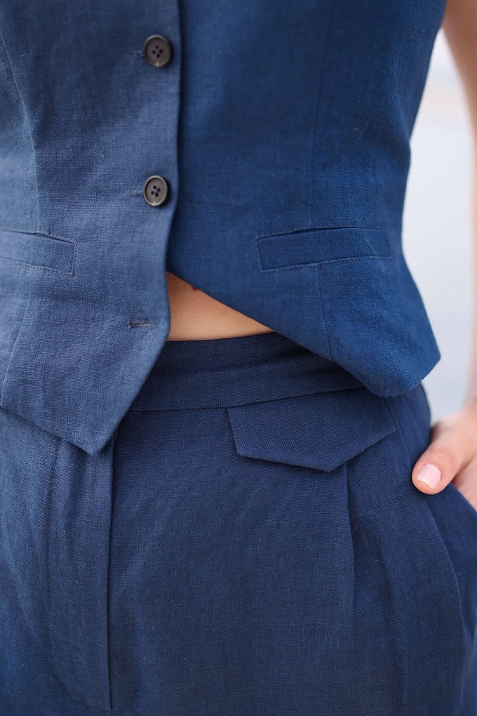 Harper Linen Shorts from GAÂLA