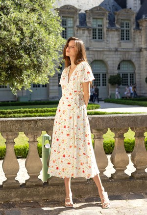 Arlette Wrap Dress from GAÂLA