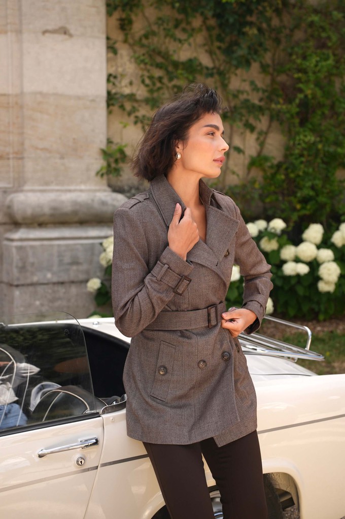 Leanne Short Trench Coat from GAÂLA