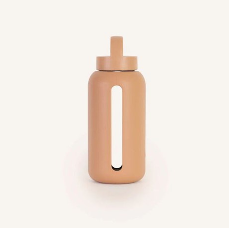 Glastrinkflasche | MAMA BOTTLE | Hydratations-Tracker | Honey from Glow - the store
