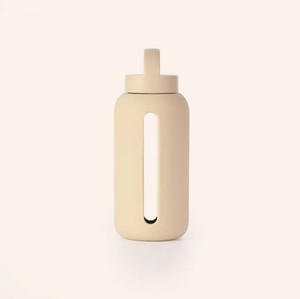 Glastrinkflasche | DAY BOTTLE | Hydration Tracker | Sand from Glow - the store