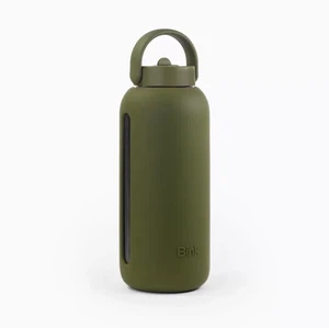 Trinkflasche aus Glas | GROSSE FLASCHE | 1000ml | Grün from Glow - the store