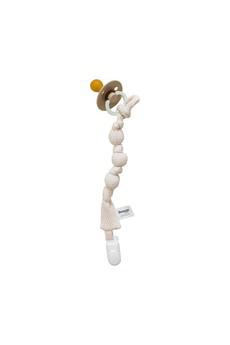 Schnullerclip Bio-Baumwolle – Peach Blush via Glow - the store