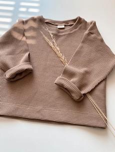 Longsleeve Waffel – Taupe from Glow - the store