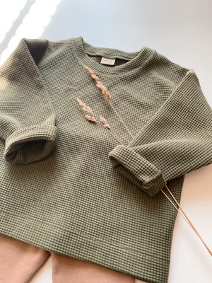 Longsleeve Waffel – Olive from Glow - the store