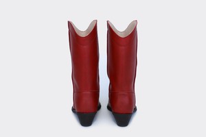 DAKOTA High Top Vegan western boots | RED from Good Guys Go Vegan