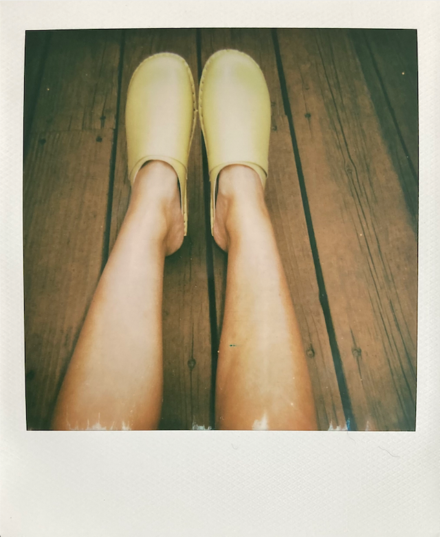 DA VINCI vegan clogs | YELLOW APPLESKIN™  from Good Guys Go Vegan