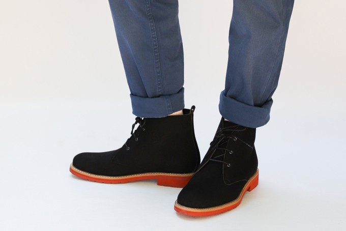 AYITA 2.0 vegan desert boots | BLACK from Good Guys Go Vegan