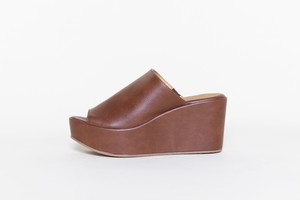 CORY Brown vegan platform shoes| warehouse sale from Good Guys Go Vegan