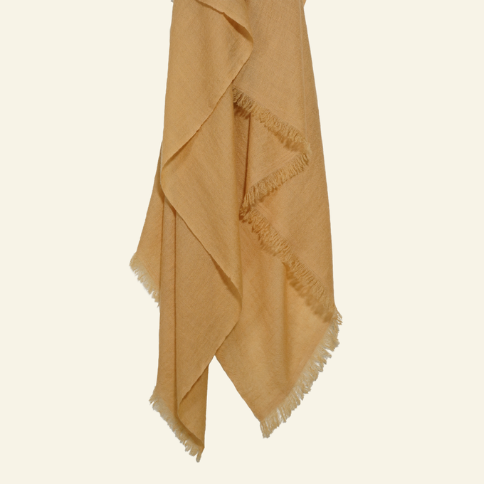 Sand Cashmere Scarf from Heritage Moda