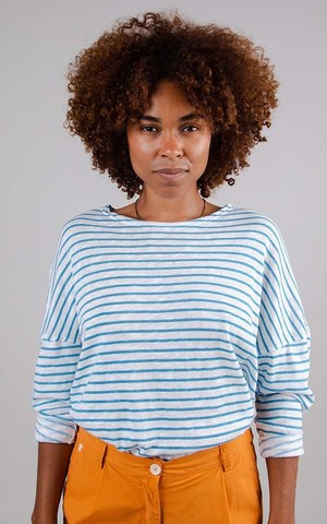 Sweater Fine Knit Stripes from Het Faire Oosten