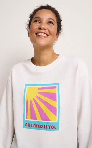 Sweatshirt Statement Sun from Het Faire Oosten