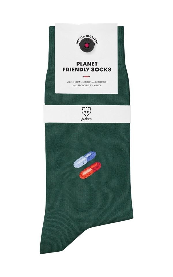 Socks Green Pills from Het Faire Oosten