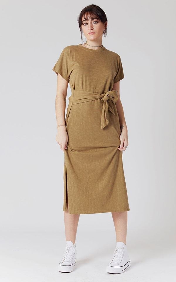 Dress Midi Fonda Twist from Het Faire Oosten