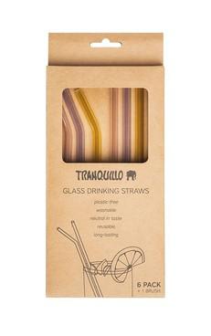 Straws Glass  Set of 6 – Pastel from Het Faire Oosten