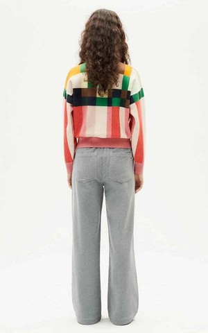 Sweater Knitted Philis Grid from Het Faire Oosten