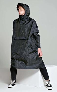 Poncho Back to black via Het Faire Oosten