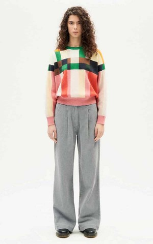 Sweater Knitted Philis Grid from Het Faire Oosten