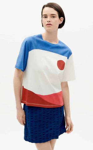 T-Shirt Lucia Abstract from Het Faire Oosten