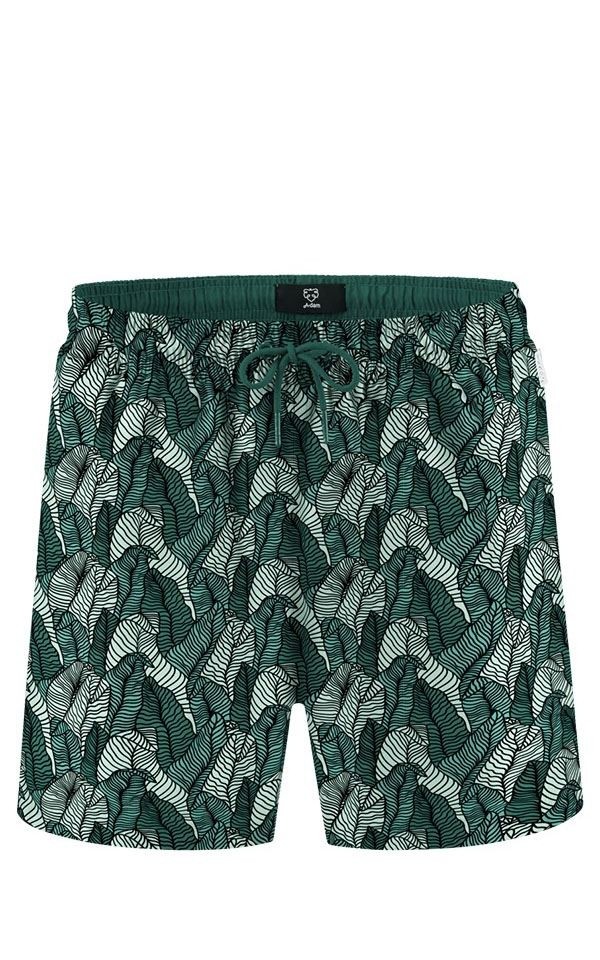 Swim Shorts Palm Leaves from Het Faire Oosten