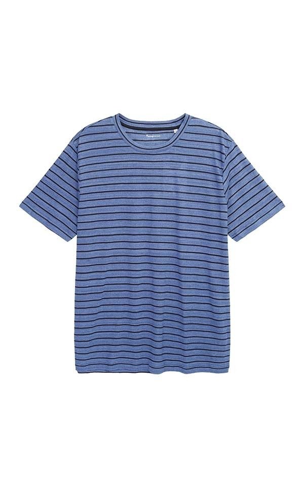 T-shirt Regulare Striped Linen from Het Faire Oosten