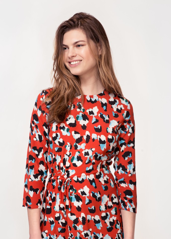 Azalea Dress in Animal Print from Hide The Label