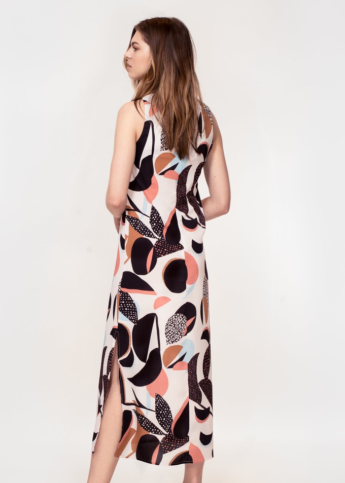 Thalia Dress in Abstract Floral Print from Hide The Label