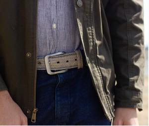 Hemp Fabric Belt - Vegan / Vegetarian friendly belt from Himal Natural Fibres